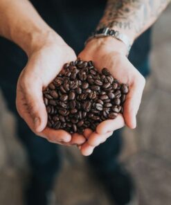 Koffie in handen